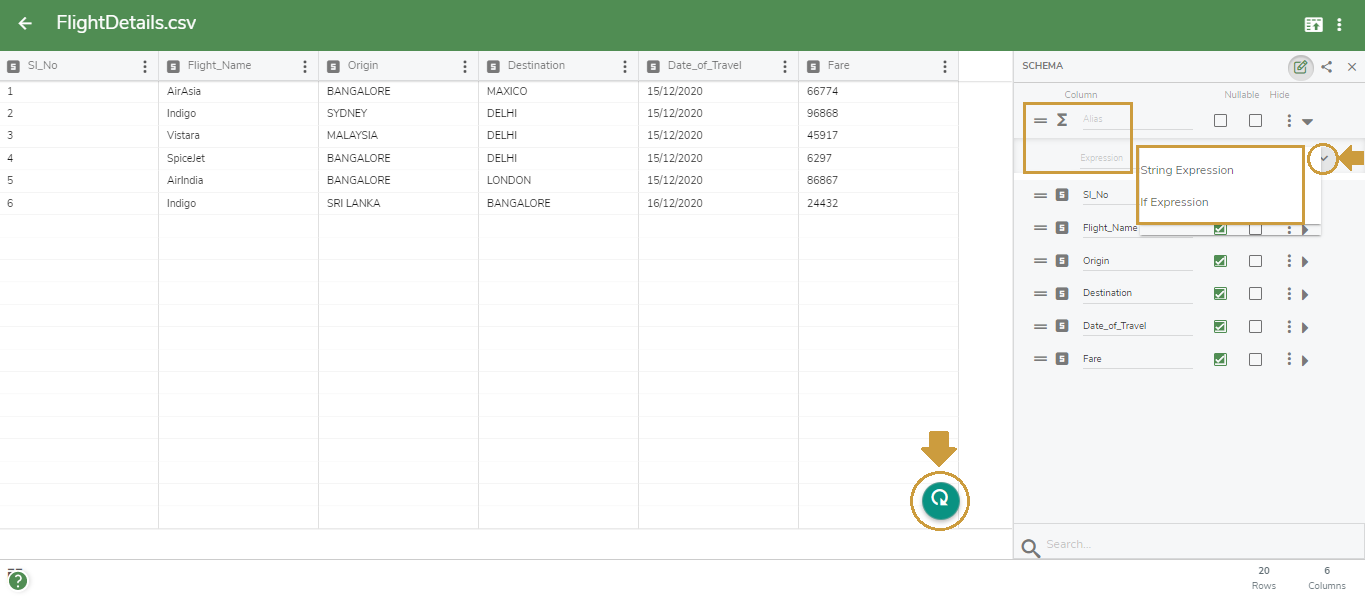 Transform CSV Datasets | JIFFY.ai