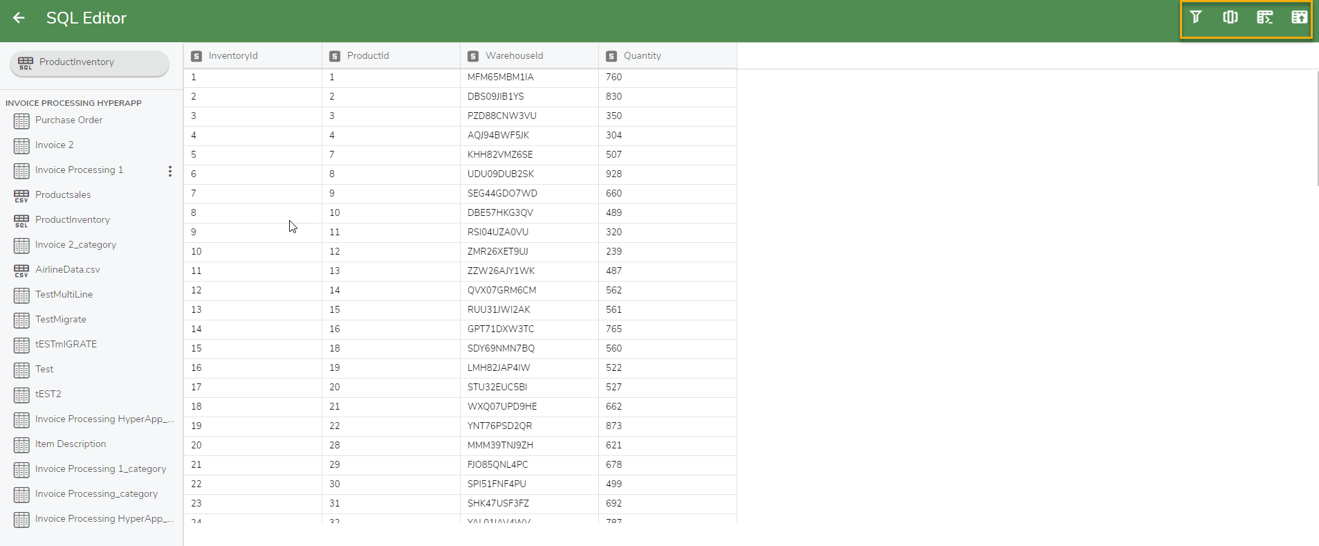 Filter the Data in SQL Dataset | JIFFY.ai