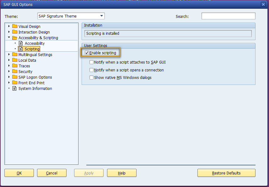 Enable GUI Scripting | JIFFY.ai