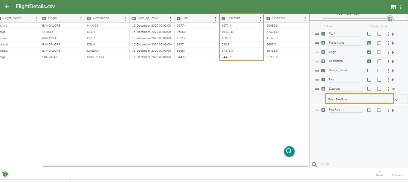 Transform CSV Datasets | JIFFY.ai