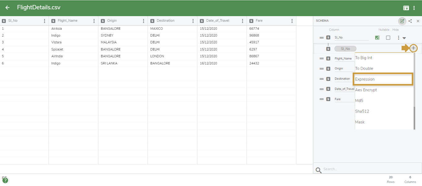 Transform CSV Datasets | JIFFY.ai
